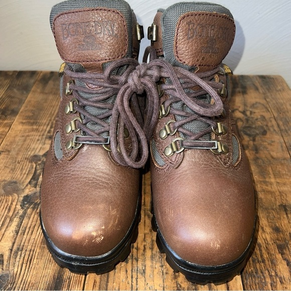 Redhead Bone Dry Womens Hiking Ankle Boots Brown Leather Gore-Tex Size 6 M - Picture 3 of 11
